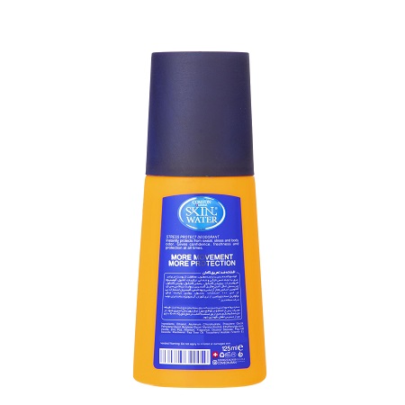 2 اسپری دئودورانت مردانه استرس پروتکت اسکین واتر کامان 